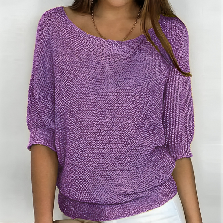 Marissa Batwing Knit Sweater