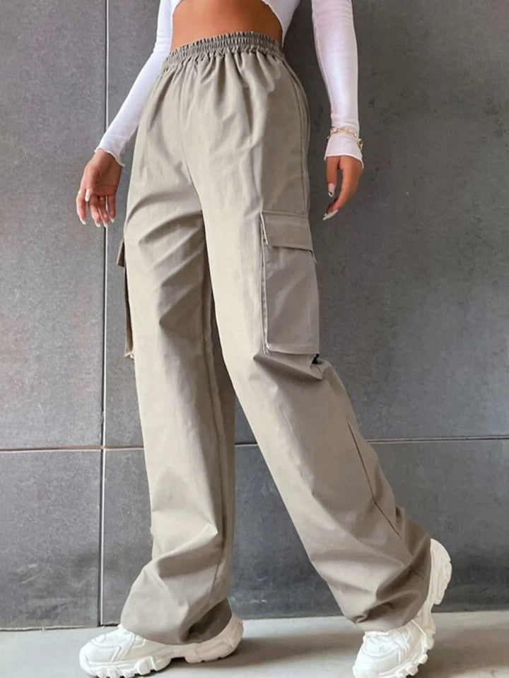 Zariah High-Waist Cargo Pants