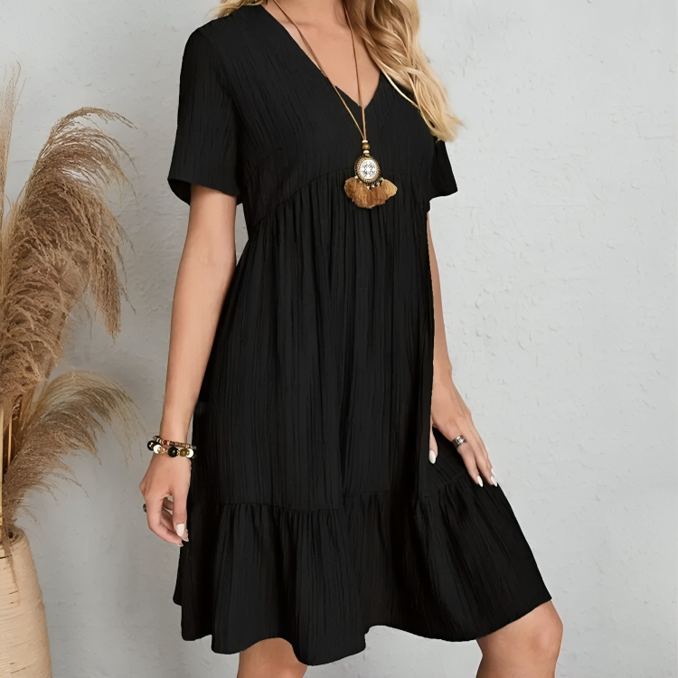 Lilia Boho Babydoll Dress