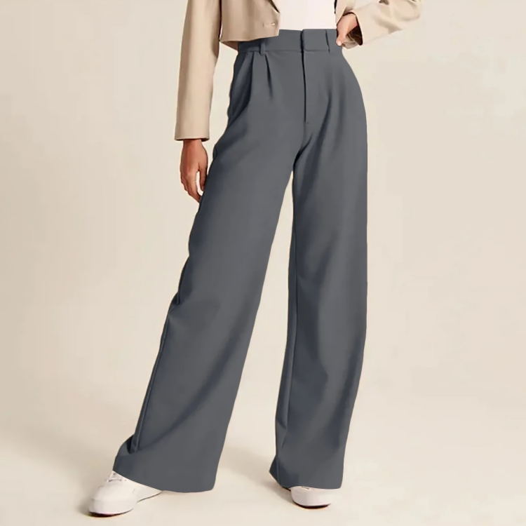 Isla Wide-Leg Tailored Pants