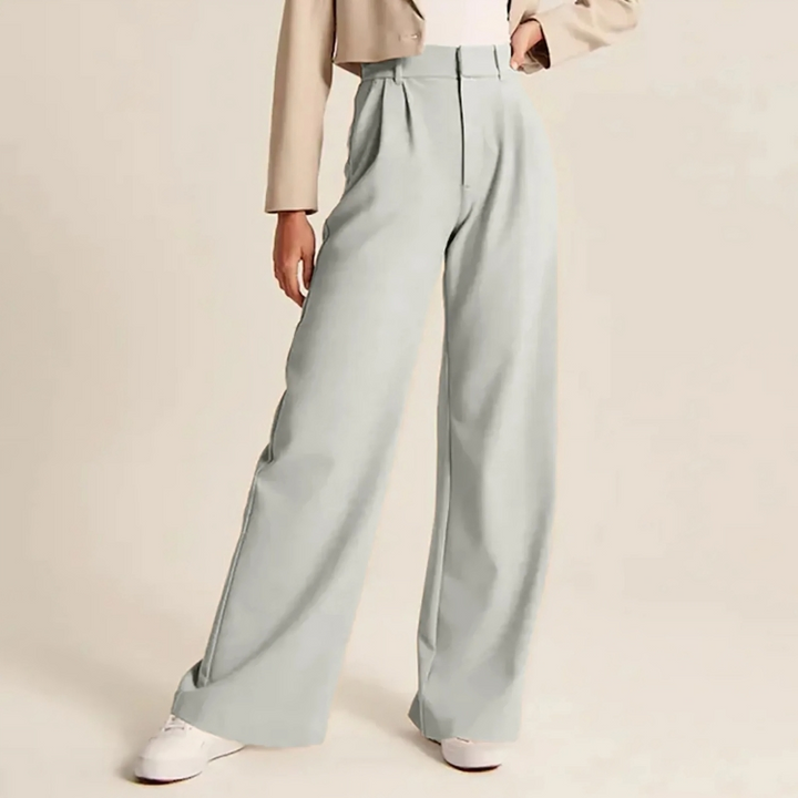 Isla Wide-Leg Tailored Pants