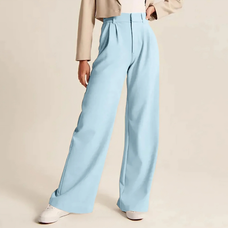 Isla Wide-Leg Tailored Pants